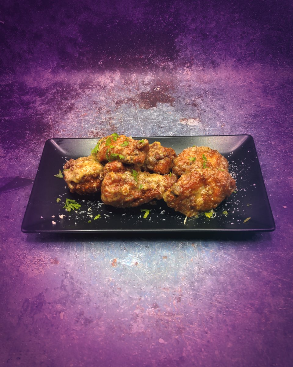 Garlic Parmesan wings